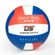 Dawson Sports Unisex DSV 4000 Volleyball (190014) Rot/Blau, Größe 4...