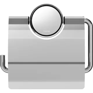 Tiger Toilettenpapierhalter Ace mit Deckel Edelstahl Poliert