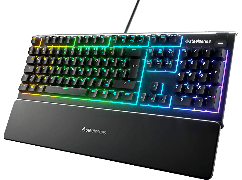 Bild von Apex 3 RGB Gaming Tastatur DE schwarz (64797)