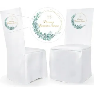 Kommunionstuhlhusse Doppelseitiger Druck Heilige Kommunion Eukalyptus