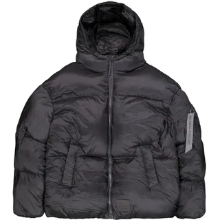 Alpha Industries Cloud Puffer Bomberjacke Vintage Grey L