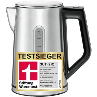 Rommelsbacher WK3000 1,7 l Schwarz