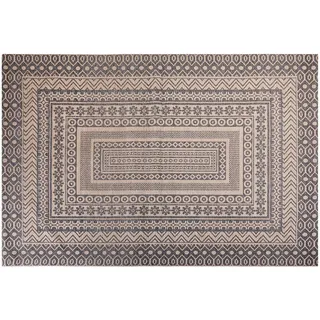 Beliani Kurzflor-Teppich Baglar 300/200 cm , Naturmaterialen , Grafikmuster , Rechteckig , 200x300 cm , Teppiche und Böden, Teppiche, Orientteppiche