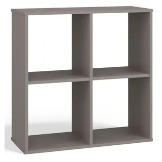 Selsey Standregal 74 x 75 x 30 cm Grau