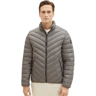 Tom Tailor Herren Lightweight Steppjacke mit Print 1037222