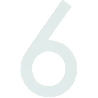 Alpertec 32270560 Hausnummer 6" mit Nacht-Orientierungslicht