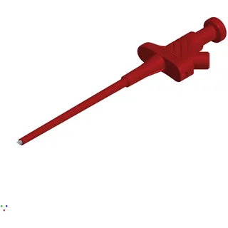 HIRSCHMANN TEST & MEASUREMENT Hirschmann Prüfmittel-Set PMS 4 | Klemmprüfspitze Rot