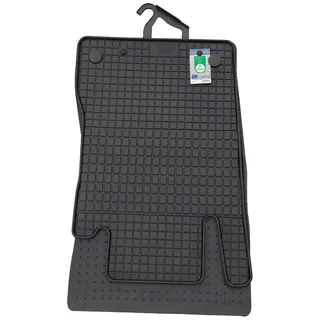 PETEX Gummimatten passend für E-Klasse (W211) ab 03/2002-02/2009 / T-Modell ab 03/2003-10/2009 / CLS (W219) ab 10/2004 Fußmatten schwarz 4-teilig