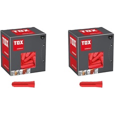TOX Porenbetondübel Ytox M10 x 55 mm, Gasbetondübel mit den höchsten Haltewerten am Markt in Porenbeton & Porenbetondübel Ytox M12 x 60 mm