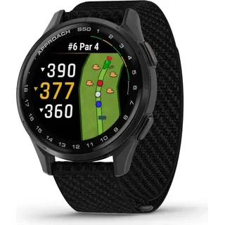 Garmin Approach S50 Schwarze Golfuhr
