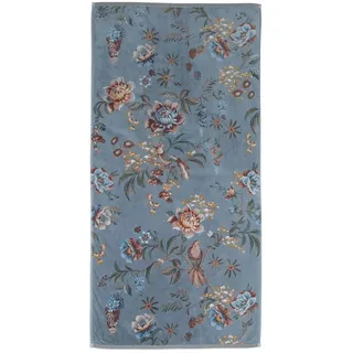 Pip Studio Duschtuch Secret Garden Blue - 70 x 140