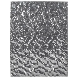 Beliani Wandobjekt Silber Coimbra , Silberfarben , Metall , Rechteckig , 60x79x2 cm , Bilder & Rahmen, Bilder, Dekopaneele