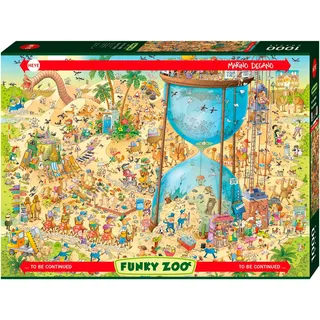 HEYE Puzzle »Desert Habitat / Funky Zoo« Made in Germany, bunt