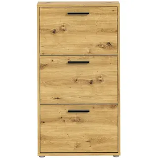 HBZ Schuhkipper 59 x 103 x 17 cm Eiche Artisan / braun