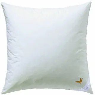 billerbeck Daunenkissen E04 Gold-Edition 30 080x080 cm, Weiß, 1 Stück (1er Pack)