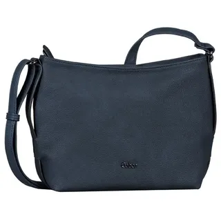 Gabor Umhängetasche »Malu« aus weichem genarbtem Lederimitat mit raffinierten Cut-Outs blau