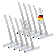 ECENCE 10x Maxi Rolladen Aufhängefeder - Aufhängefedern für Rolladen - Rollladen-feder - Rolladen Befestigung - Rolladen Befestigungsfeder - Stahlfeder Aufhängefeder