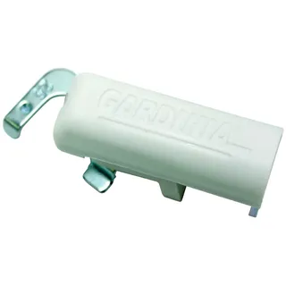 GARDINIA Klemmträger für Aluminium Jalousien Metall weiß 2er-Pack