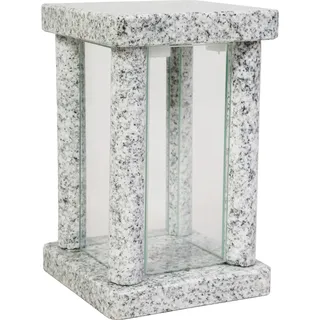 Grablampe gerundet Granit Viscont White