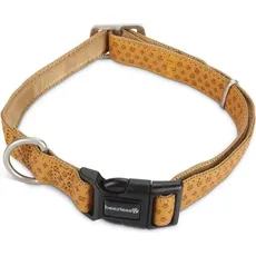 Beeztees BZ LEDERHALSBAND MACLEATHER BR (Hund, Allgemein), Halsband + Leine