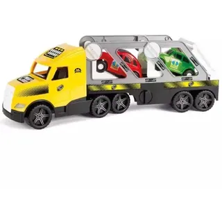 Wader: Magic Truck Action Autotransporter mit kleinen Autos - 79 cm