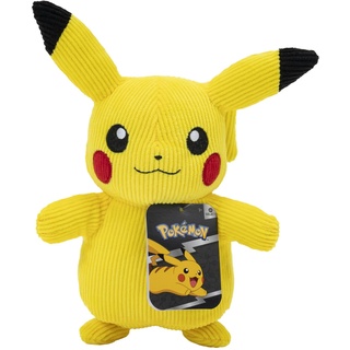 Pokémon PKW2389-20 cm Select Plüsch - Cord Pikachu, offizielles Plüsch