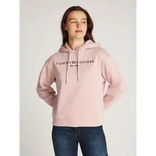 Tommy Hilfiger Damen, Hoodie mit LOGO Rosa foggy pink, M