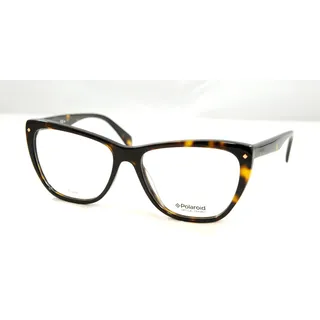 POLAROID Damen Vintage Sichtbrille Mod. PLD D337 CELO Havana Neu Original