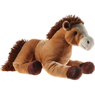 HEUNEC Pferd liegend 62 cm braun