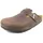 Clogs Nubukleder Braun 36