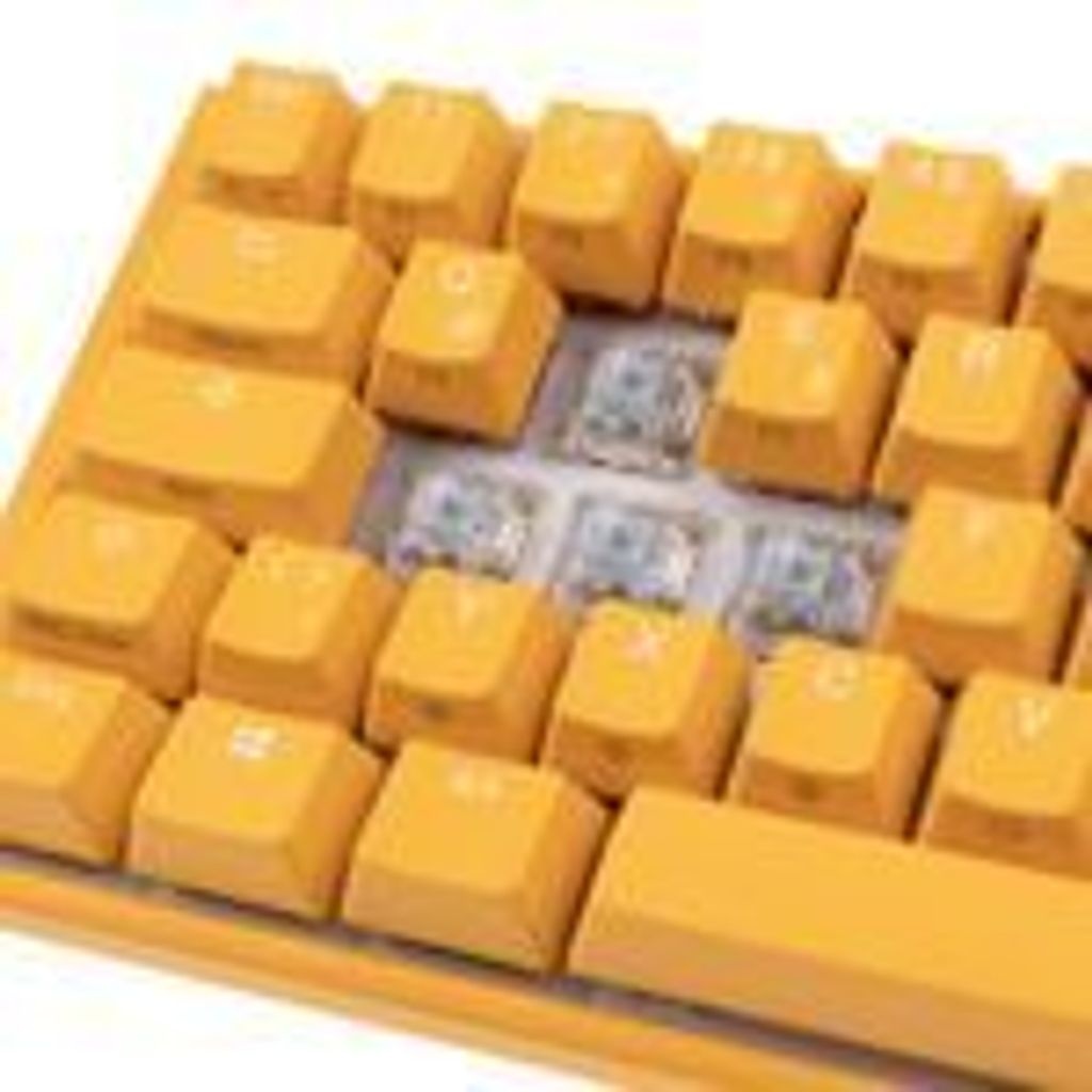 Bild von One 3 Yellow Mini PBT, LEDs RGB, MX RGB CLEAR, USB, DE (DKON2161ST-WDEPDYDYYYC1)