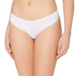 Triumph Damen Lovely Micro Brazilian String Briefs, Weiß, XS EU