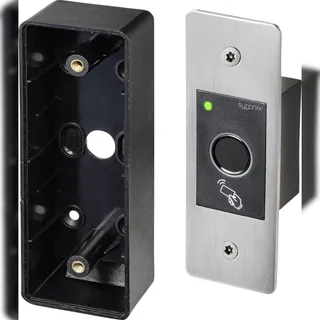 Sygonix SY-4760952 Fingerprint/RFID Zugangssystem Unterputz 12 V/DC, 18 V/DC IP66