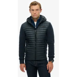 Superdry Storm Fleece Hybrid Jacke - Eclipse navy), - XL,
