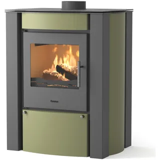 HS-Flamingo Kaminofen | Amos | 9 kW | Grün