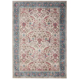 benuta Pop Teppich Laury Multicolor 200x300 cm , Textil , Orientalisch , Rechteckig , 200x300 cm , Oeko-Tex® Standard 100 , wasserabweisend , Teppiche und Böden, Teppiche