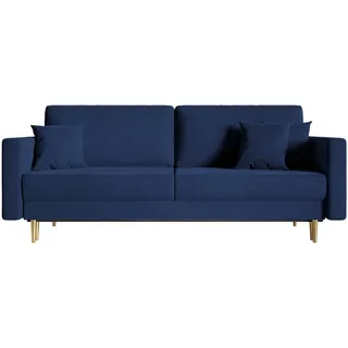 Selsey Einzelsofa mit Schlaffunktion Valico ¦ blau ¦ Maße (cm): B: 230 H: 90