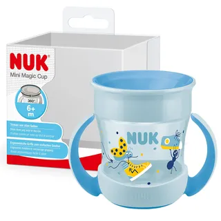 NUK Trinklernbecher Mini Magic Cup blauer Marienkäfer 160 ml