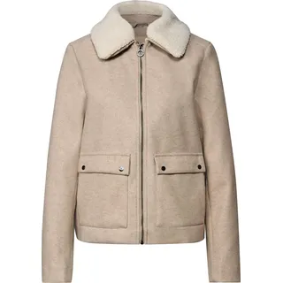 STREET ONE Hemdjacke in Beige 40