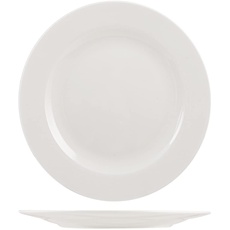 H&h piatto pane ala in porcellana bone china 15,5 cm