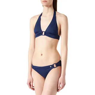 s.Oliver RED Label Beachwear LM Damen Sand Bikini-Set, Marine, 38 A/B