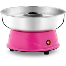 Bild Mini-Zuckerwattemaschine Zuckerwattegerät - 420 W - 28,5 cm breit - Pink + Gratis Portionierlöffel