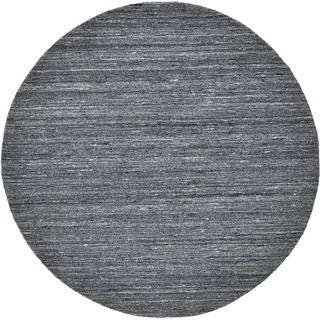 THEKO »Pure UNI« rund 14 mm Höhe Handwebteppich, meliert, reine Wolle, handgewebt,