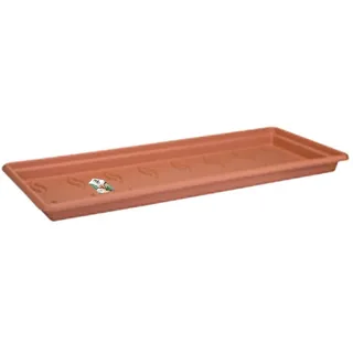 elho Green Basics Garden XXL Untersetzer 80 80 x 5,7 cm Terracotta