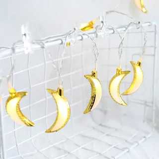 1.5M Ramadan Dekorationen Lichterketten Islam Eid Mubarak Deko Lichterkette Batteriebetrieben Party Geschenke