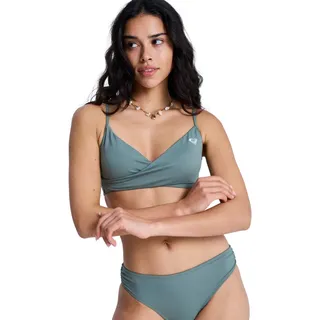 Roxy Bandeau-Bikini-Top Damen Grün M