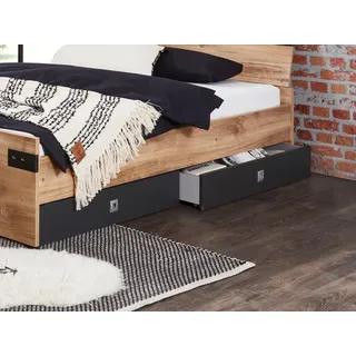 WIMEX Bettkasten Liverpool 2er Set Dekor Grau