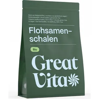 greatvita Bio Flohsamenschalen,