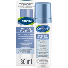 CETAPHIL Optimal Hydration 48h Activation Serum, 30ml, Für feuchtigkeitsarme, müde Gesichtshaut, Stärkt die Hautbarriere und beruhigt die Haut, Mit Glycerin, Sonnenblumenöl, Sheabutter & Hyaluronsäure