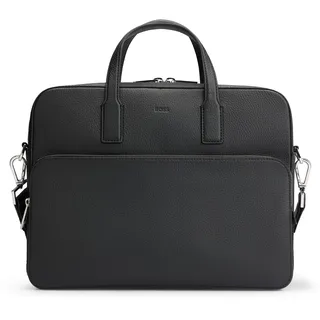 HUGO BOSS Boss Crosstown Aktentasche Leder 38 cm black